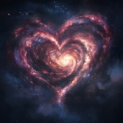 Cosmic Heart Galaxy
