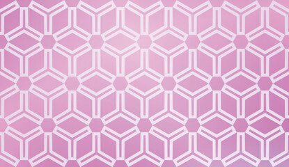 Modern Pattern With Curved Line. Geometric Elements. Blurred Gradient Background. Design For Screen, Presentation, Wallpaper. Holiday Object. Vector Illustration