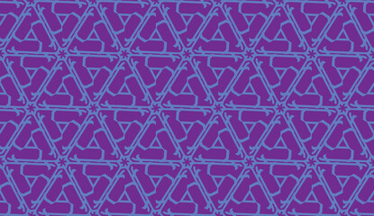 Curved line in triangles style. Vector illustration. Decorative design for For interior wallpaper, smart design, fashion print