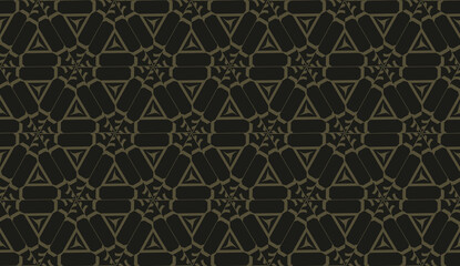 Elegant background with polygonal line. Triangular style. Vector illustration.