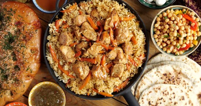 Pilaf, Traditional iftar food in islam