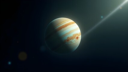 planet jupiter seen from space