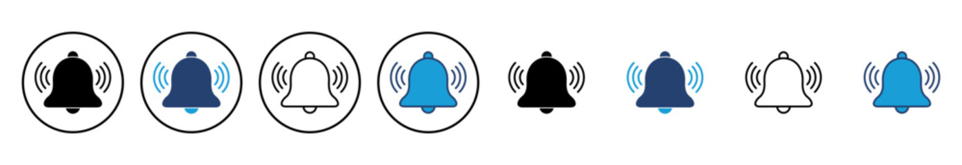 Bell Icon vector. Notification icon for your web site design