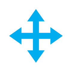 cross arrow icon