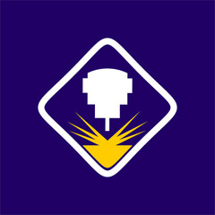 laser cutting logo designs, editable laser cutting icons, cnc logo designs, symbols, graphics
