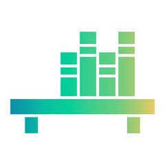 shelves of stuff Gradient icon