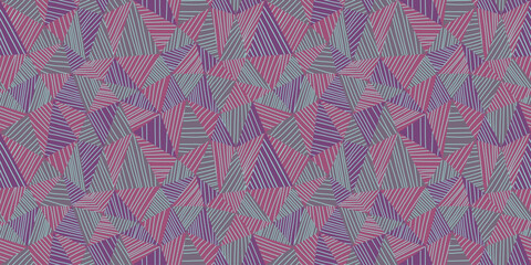 Geometric illustration background. Seamless pattern.Vector. 幾何学イラストパターン　背景素材