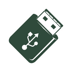 Usb stick icon design