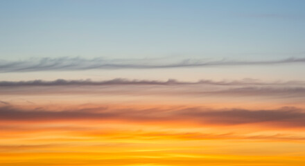 Obraz premium Colorful Sky at Sunset