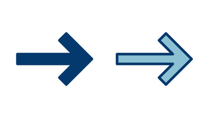 Arrow icon vector isolated on white background. Arrow symbol. Arrow vector icon