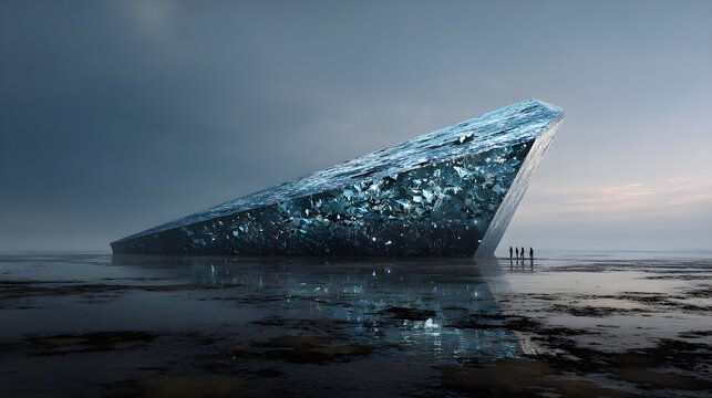 Bastion of diamonds set against a dazzling backdrop of precious gems and sparkling beauty