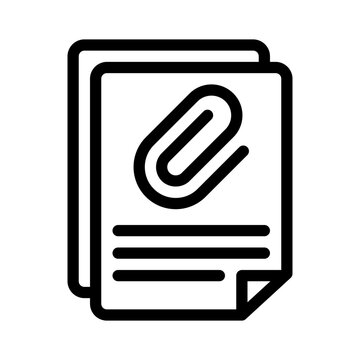 attachment line icon