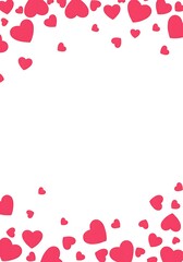 Pink Heart Burst: Romantic Vector Illustration AI Generated