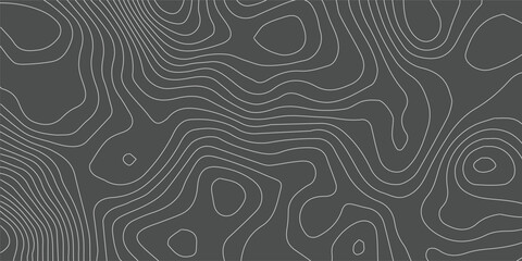 Topography background. Vector banner. Topography map background. Vector geographic contour map. Background of the topographic map. Topographic map lines, contour background. 