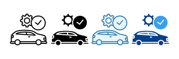 Maintenace  Icon Set Multiple Style Collection