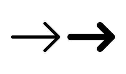 Obraz premium Arrow icon logo design. Arrow sign and symbol for web design.