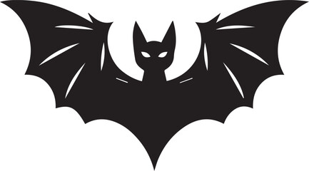 halloween bat vector illustration, halloween decorative elements