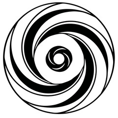 Whirlpool Vector Illustration Design