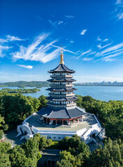 Leifeng Pagoda, West Lake Scenic Area, Hangzhou, China