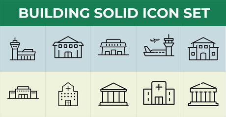 Building best solid icon set collection