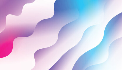 Modern Background With Dynamic Effect. For Futuristic Ad, Booklets. Vector Illustration with Color Gradient.
