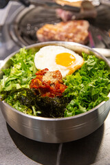 korean style Bibimbap