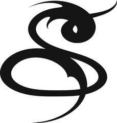 Gothic Line Arrow and Ornament Element