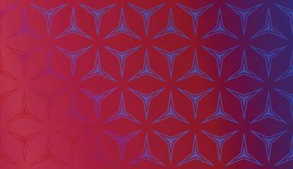 Blurred Background. Futuristic Template. Original Interior Background In Triangles Style. Curved Line. Vector Illustration. For Modern Interior Design, Fashion Print