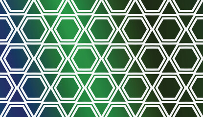 Modern Pattern With Curved Line. Geometric Elements. Blurred Gradient Background. Design For Screen, Presentation, Wallpaper. Holiday Object. Vector Illustration