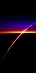Naklejka premium Layers of Earths Atmosphere Illustrated