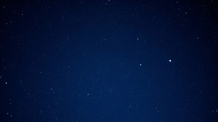 Fototapeta premium A majestic starry sky with twinkling stars set against a deep blue background, darkness, constellations, universe, astronomy, astrophotography