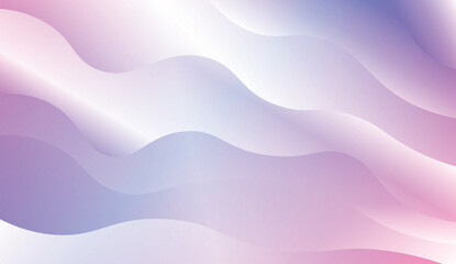 Template Background With Wave Geometric Shape. For Design, Presentation, Business. Vector Illustration with Color Gradient.