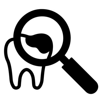 dental checkup Solid icon
