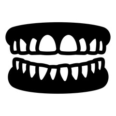 teeth Solid icon