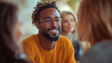 diverse group of healthcare professionals providing compassionate care to patients in community health setting.