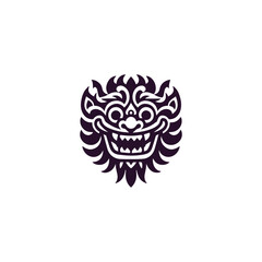 Barong mask logo