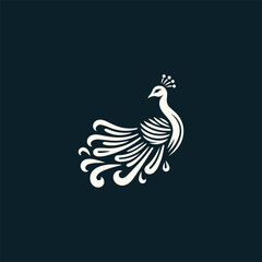 Magnificent Peacock Logo