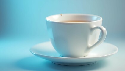 Fototapeta premium Cup of Tea with Droplet