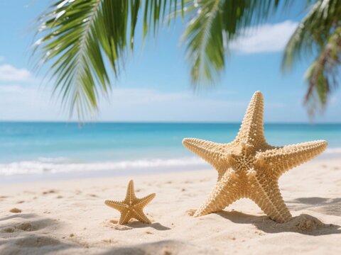 starfish on the beach