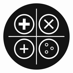 Obraz premium vector illustration of a vector illustration of a icon