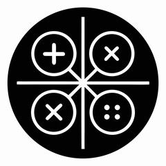 Fototapeta premium set of crosses