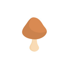 Shiitake mushroom illustration