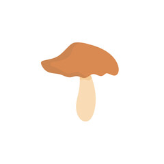 Shiitake mushroom illustration