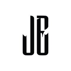 JE monogram logo design letter text name symbol monochrome logotype alphabet character simple logo