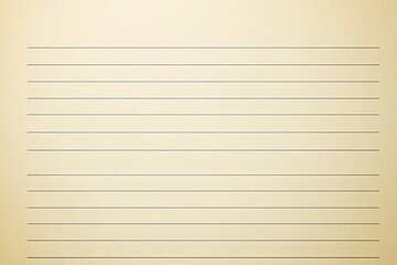 Blank lined paper