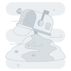 Empty Message Illustration