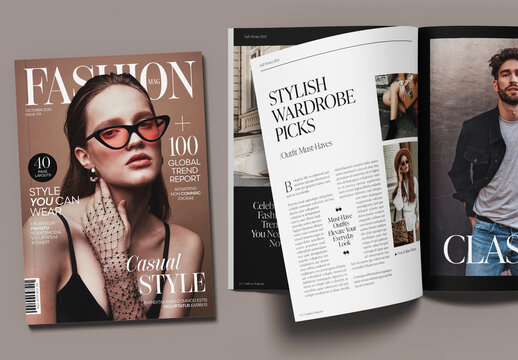 Fashion Magazine Template