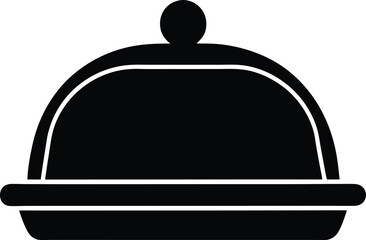 butter dish icon vector illustration