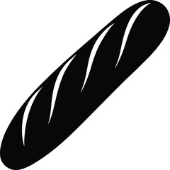 french baguette icon vector illustration