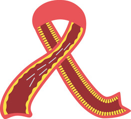Celiac disease with gluten protien in small intestine.